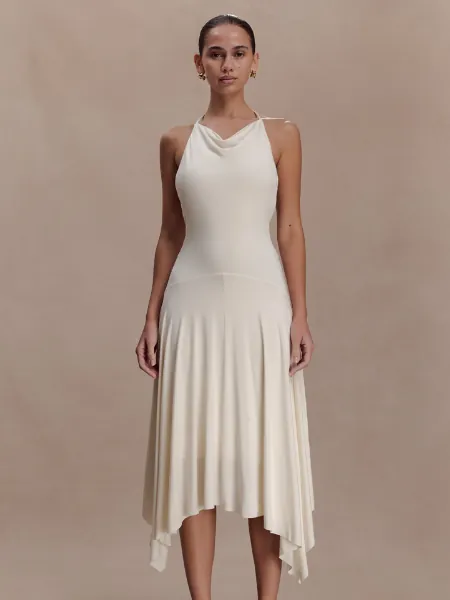 Meshki Modal Hankie Midi Dress